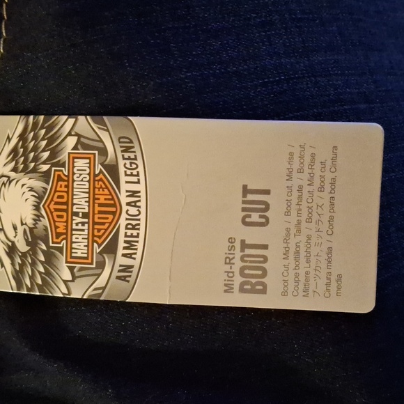 NWT Harley Davidson Women's Bootcut Jeans - Picture 4 of 10